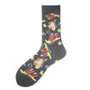 Men'S Casual Animal Vegetable Notes Cotton Ankle Socks A Pair