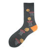 Men'S Casual Animal Vegetable Notes Cotton Ankle Socks A Pair