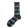 Men'S Casual Animal Vegetable Notes Cotton Ankle Socks A Pair