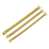 Men'S Glossy Stainless Steel Cuban Bracelet Wholesale Jewelry