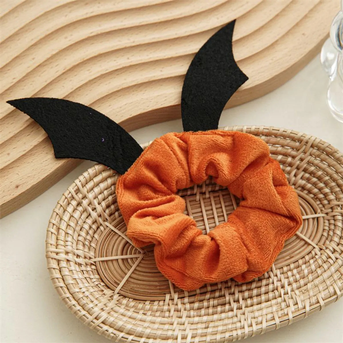 Men'S Hip-Hop Funny Halloween Pattern Antlers Cloth Large Intestine Hair Ring Hair Tie