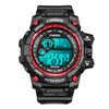 Men'S Sports Letter Buckle Electronic Watch