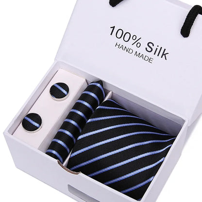 Men'S Tie Gift Box 5-Piece Set Business Formal Wear Wedding Tie Wholesale