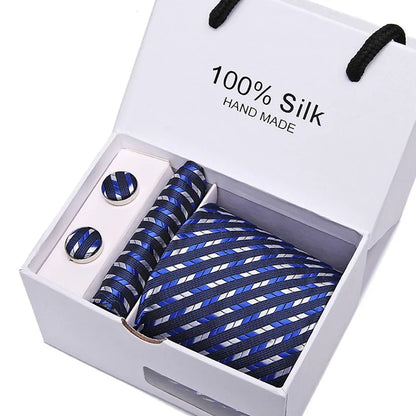 Men'S Tie Gift Box 5-Piece Set Business Formal Wear Wedding Tie Wholesale