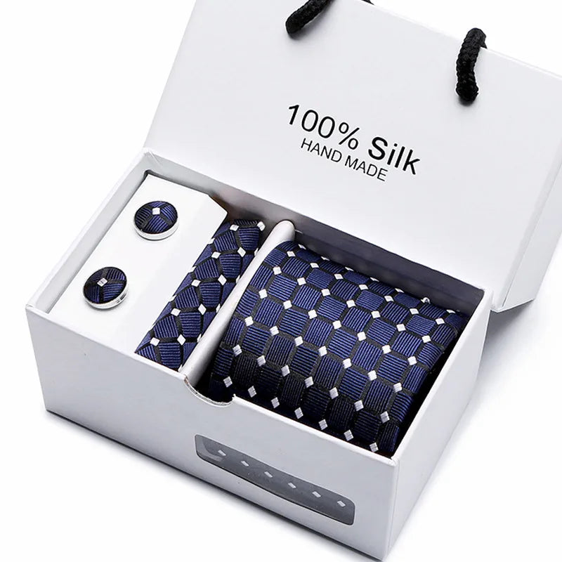 Men'S Tie Gift Box 5-Piece Set Business Formal Wear Wedding Tie Wholesale