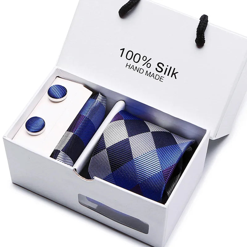 Men'S Tie Gift Box 5-Piece Set Business Formal Wear Wedding Tie Wholesale