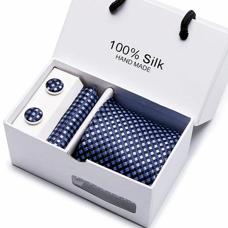 Men'S Tie Gift Box 5-Piece Set Business Formal Wear Wedding Tie Wholesale