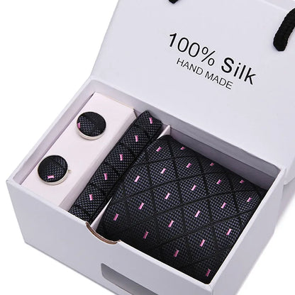 Men'S Tie Gift Box 5-Piece Set Business Formal Wear Wedding Tie Wholesale