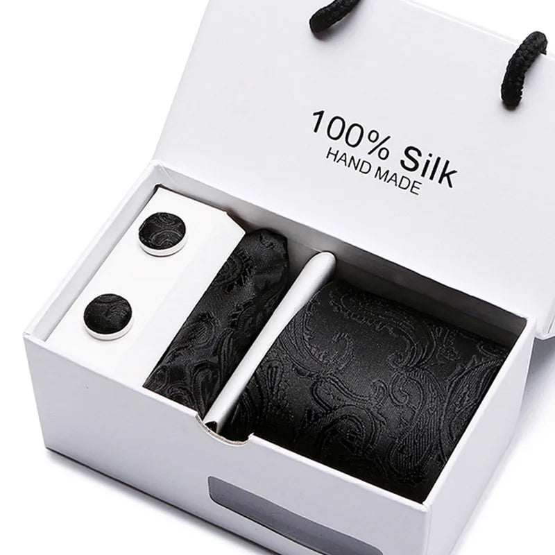 Men'S Tie Gift Box 5-Piece Set Business Formal Wear Wedding Tie Wholesale