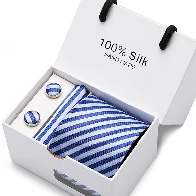 Men'S Tie Gift Box 5-Piece Set Business Formal Wear Wedding Tie Wholesale