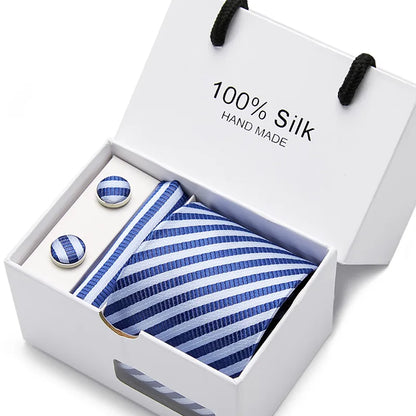 Men'S Tie Gift Box 5-Piece Set Business Formal Wear Wedding Tie Wholesale