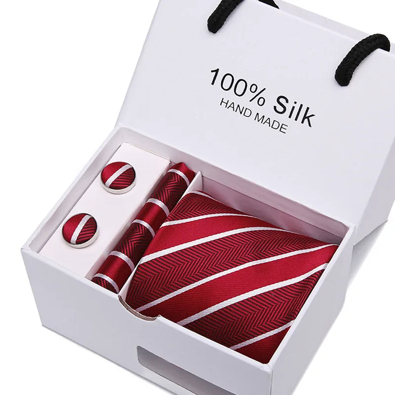 Men'S Tie Gift Box 5-Piece Set Business Formal Wear Wedding Tie Wholesale