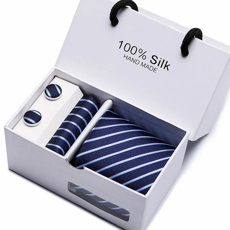 Men'S Tie Gift Box 5-Piece Set Business Formal Wear Wedding Tie Wholesale