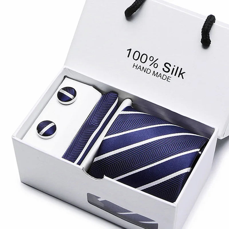 Men'S Tie Gift Box 5-Piece Set Business Formal Wear Wedding Tie Wholesale