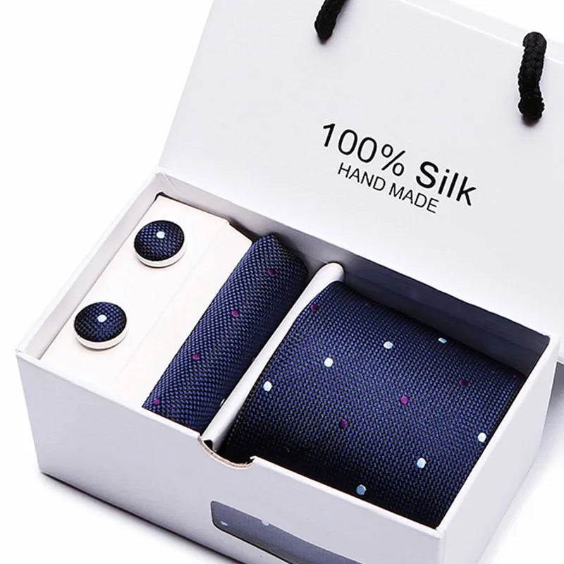 Men'S Tie Gift Box 5-Piece Set Business Formal Wear Wedding Tie Wholesale