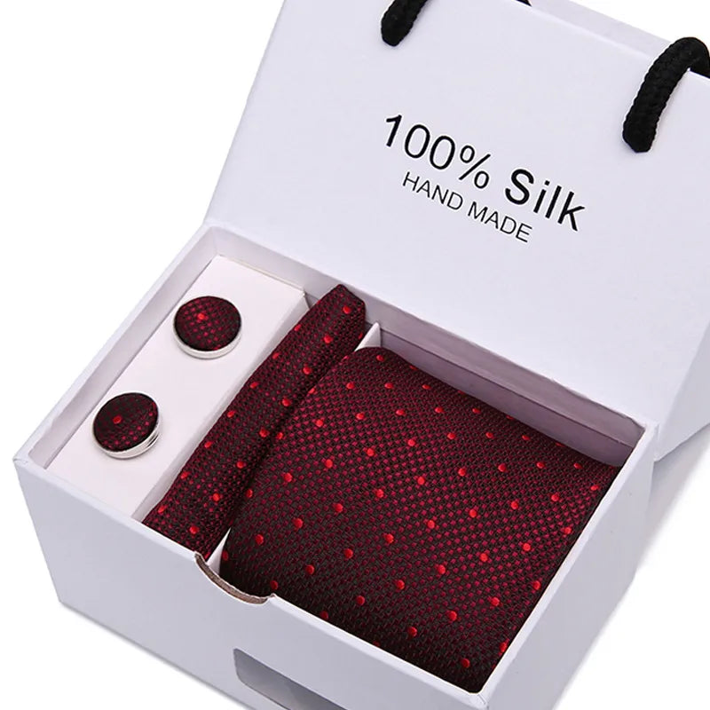 Men'S Tie Gift Box 5-Piece Set Business Formal Wear Wedding Tie Wholesale