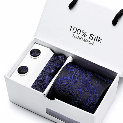 Men'S Tie Gift Box 5-Piece Set Business Formal Wear Wedding Tie Wholesale