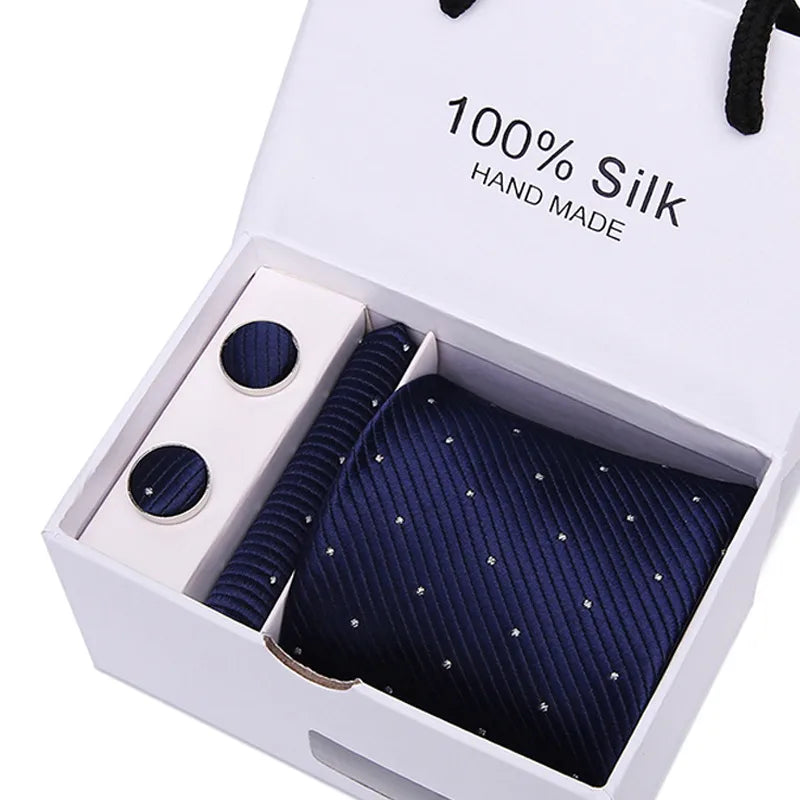 Men'S Tie Gift Box 5-Piece Set Business Formal Wear Wedding Tie Wholesale