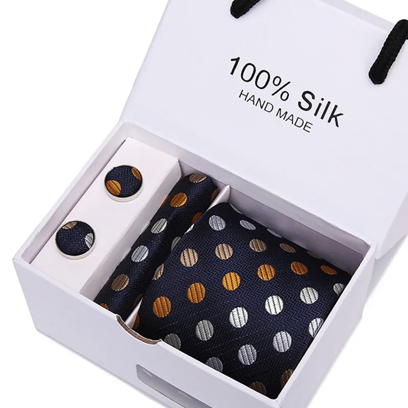 Men'S Tie Gift Box 5-Piece Set Business Formal Wear Wedding Tie Wholesale