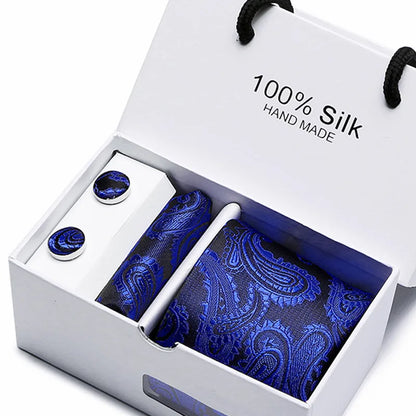 Men'S Tie Gift Box 5-Piece Set Business Formal Wear Wedding Tie Wholesale