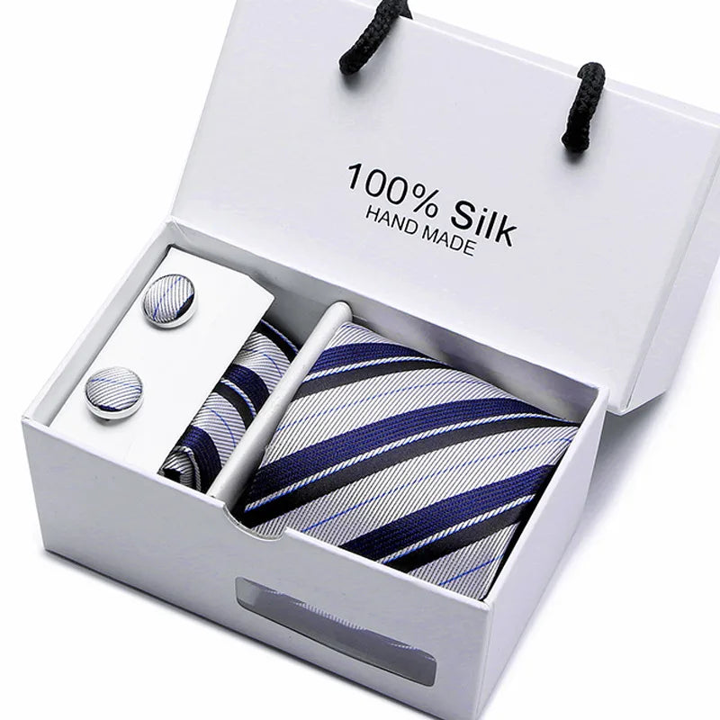 Men'S Tie Gift Box 5-Piece Set Business Formal Wear Wedding Tie Wholesale