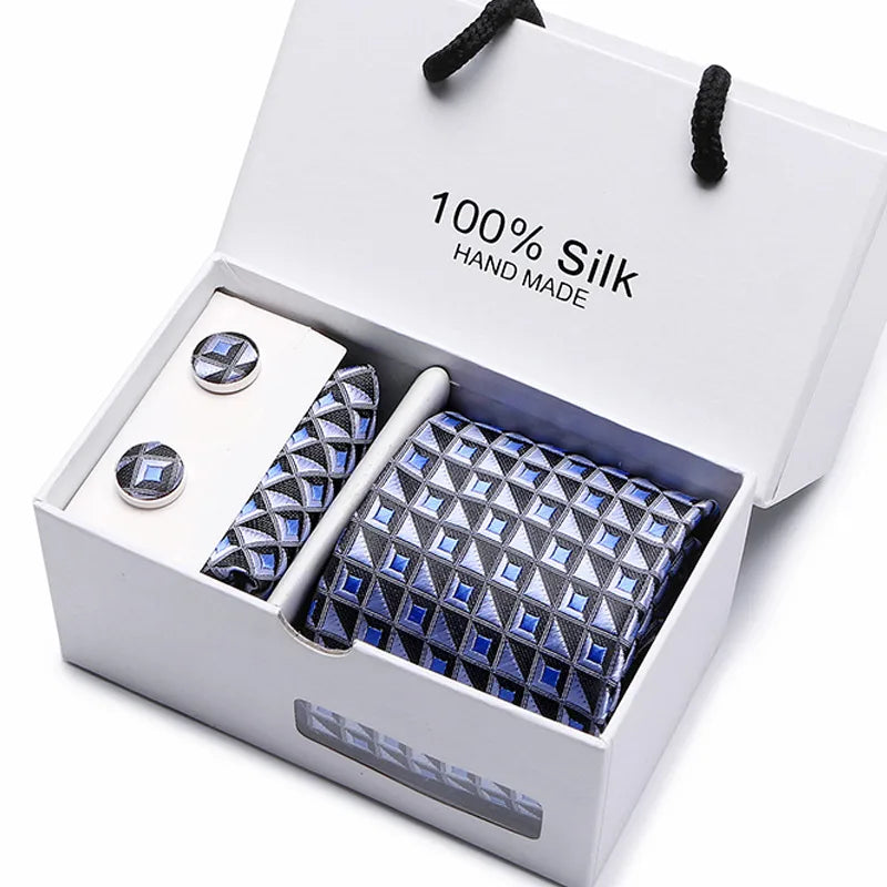 Men'S Tie Gift Box 5-Piece Set Business Formal Wear Wedding Tie Wholesale