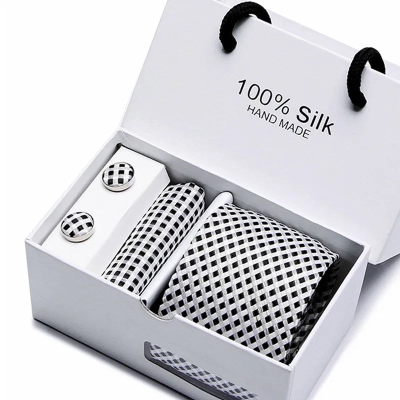 Men'S Tie Gift Box 5-Piece Set Business Formal Wear Wedding Tie Wholesale