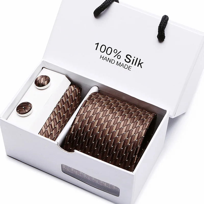 Men'S Tie Gift Box 5-Piece Set Business Formal Wear Wedding Tie Wholesale