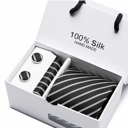 Men'S Tie Gift Box 5-Piece Set Business Formal Wear Wedding Tie Wholesale