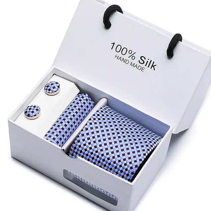 Men'S Tie Gift Box 5-Piece Set Business Formal Wear Wedding Tie Wholesale