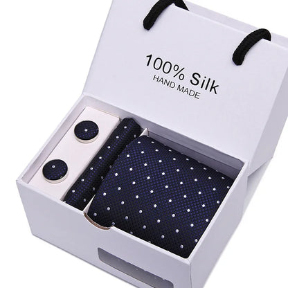 Men'S Tie Gift Box 5-Piece Set Business Formal Wear Wedding Tie Wholesale