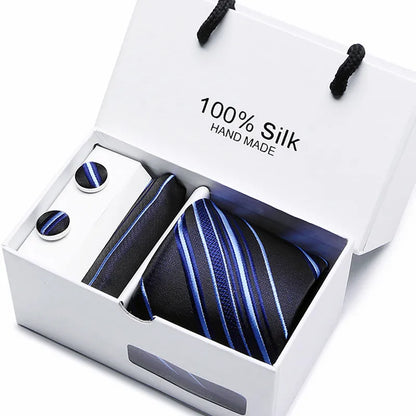 Men'S Tie Gift Box 5-Piece Set Business Formal Wear Wedding Tie Wholesale