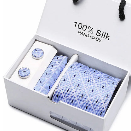 Men'S Tie Gift Box 5-Piece Set Business Formal Wear Wedding Tie Wholesale