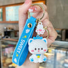 Meng Xu Cute Cartoon Key Chain Meng Meng Cat Key Chain Car Pendant Bag Hanging Jewelry Small Gifts Wholesale