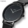 Men's Alloy And Pu Casual Waterproof Quartz Wristwatch With Round Dial