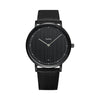 Men's Alloy And Pu Casual Waterproof Quartz Wristwatch With Round Dial