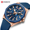 Men's Alloy And Silicone Fashion Casual Quartz Watch With Round Dial And Titanium Metal Clasp