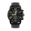 Men's Alloy And Silicone Outdoor Sports Racing Watch