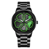 Men's Alloy And Stainless Steel Luminous Sports Car Personality Trend Round Watch