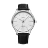 Men's Alloy And Stainless Steel Pu Belt Quartz Watch Round Dial Casual Style