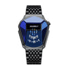 Men's Alloy And Stainless Steel Round Dial Quartz Waterproof Fashion Watch