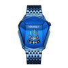 Men's Alloy And Stainless Steel Round Dial Quartz Waterproof Fashion Watch