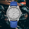 Men's Alloy Belt Quartz Watch With Round Dial And Business Style