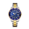 Men's Alloy Case And Strap Business Style Round Dial Luminous Waterproof Automatic Watch