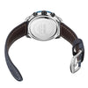 Men's Alloy Case Genuine Leather Strap Round Dial Sports Watch