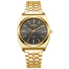 Men's Alloy Case Stainless Steel Strap Round Dial Fashion Quartz Watch