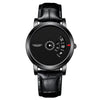 Men's Alloy Case Stainless Steel Strap Round Dial Leisure Quartz Wristwatch