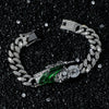 Men's Alloy Cuban Chain Hip Hop Geometric Diamond Necklace