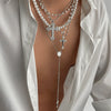 Men's Alloy Geometric Cross Handmade Pendant Necklace Jewelry
