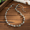 Men's Alloy Geometric Handmade Hiphop Fashion Diamondencrusted Necklace